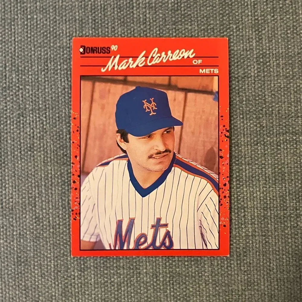 1990 Donruss New York Mets Baseball Card Trading Card
